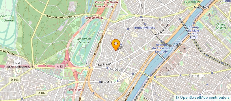 localisation de l'entreprise GERALDINE LENAIN PROJECTS  PARIS