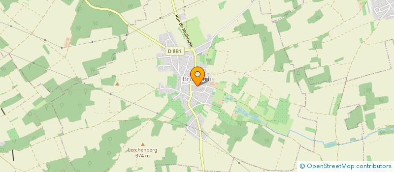 localisation de l'entreprise GERALDINE PATISSERIE  STEINBRUNN-LE-HAUT