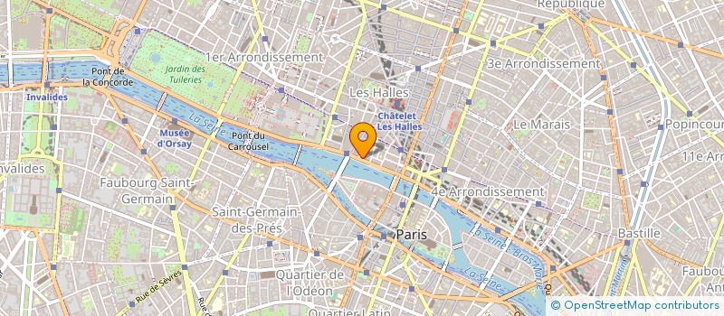 localisation de l'entreprise GERALTER à PARIS