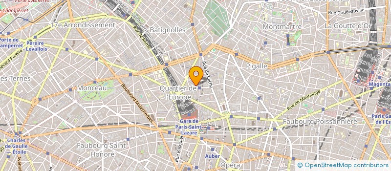 localisation de l'entreprise GERAMIC S A R L  PARIS