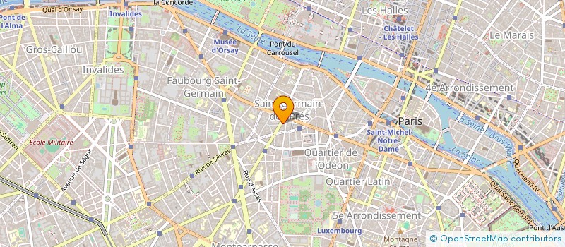 localisation de l'entreprise GERANCE DU PARC à PARIS