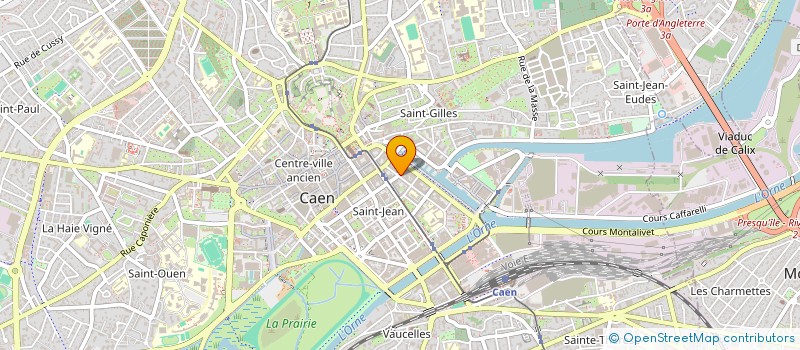 localisation de l'entreprise GERANCE LEVALTIER à CAEN