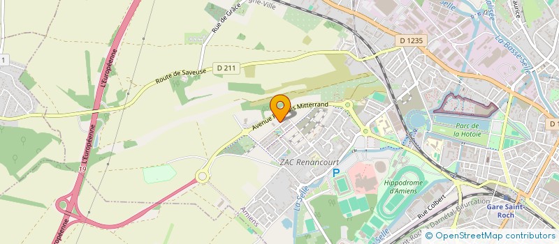 localisation de l'entreprise GERANCIMO HAUTS DE FRANCE  AMIENS