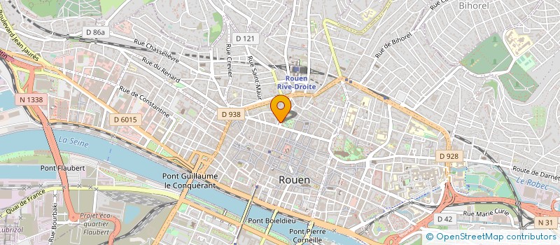 localisation de l'entreprise GERANCIMO ROUEN à ROUEN