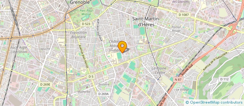localisation de l'entreprise GERANIUM 2.0  GRENOBLE