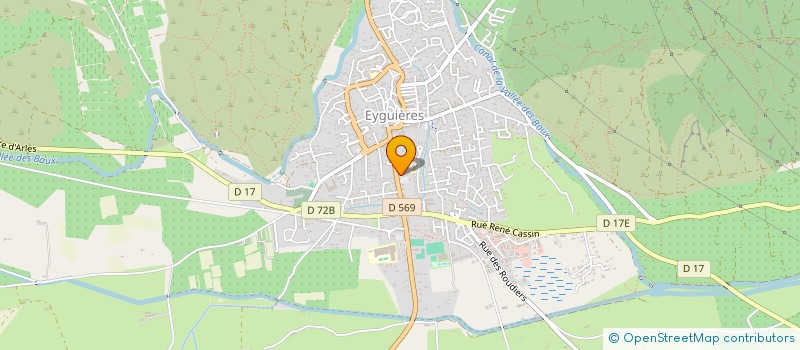 localisation de l'entreprise GERARD  EYGUIERES