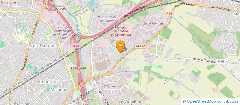 localisation de l'entreprise GERARD à TOULOUSE