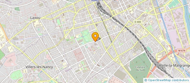 localisation de l'entreprise GERARD  NANCY