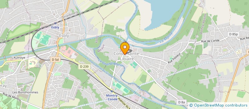 localisation de l'entreprise GERARD AUBRY CONSEIL  LESCHES