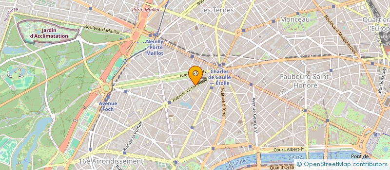 localisation de l'entreprise GERARD B à PARIS