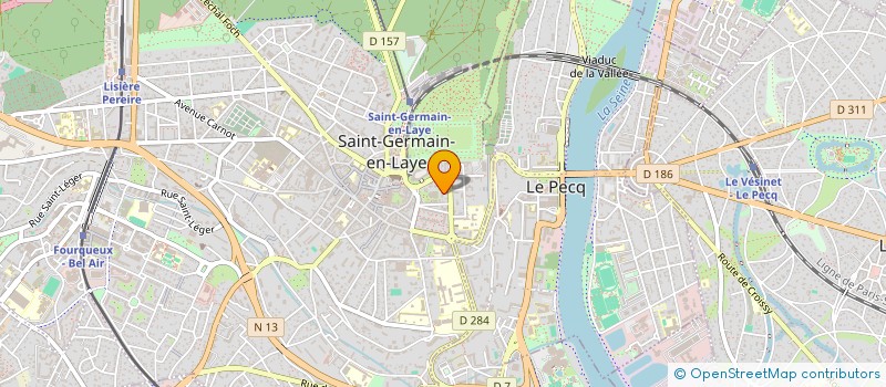 localisation de l'entreprise GERARD BARBOT CONSEIL  SAINT-GERMAIN-EN-LAYE