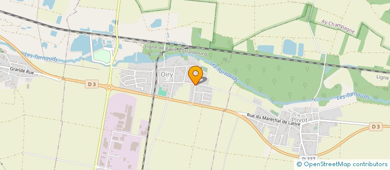 localisation de l'entreprise GERARD BOUVY  OIRY
