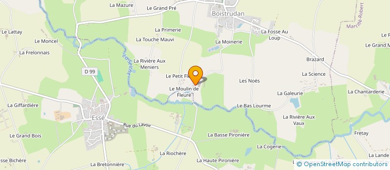 localisation de l'entreprise GERARD-CHOPIN  BOISTRUDAN