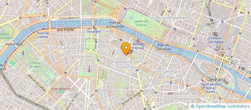 localisation de l'entreprise GERARD DANTON  PARIS