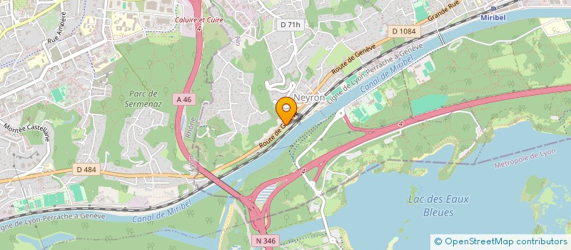 localisation de l'entreprise GERARD DRAHY CONSEIL  NEYRON