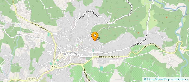 localisation de l'entreprise GERARD GERBINO  LORGUES