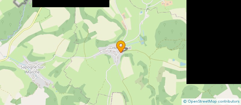 localisation de l'entreprise GERARD GILLET  HERBEUVAL