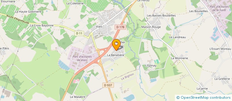 localisation de l'entreprise GERARD GUY à PONT-SAINT-MARTIN