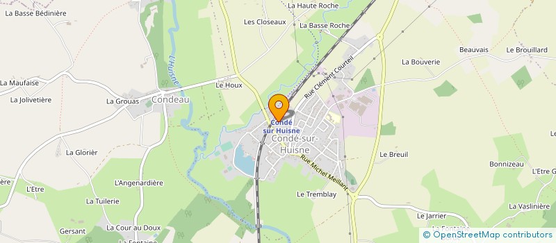 localisation de l'entreprise GERARD HILLION à SABLONS-SUR-HUISNE