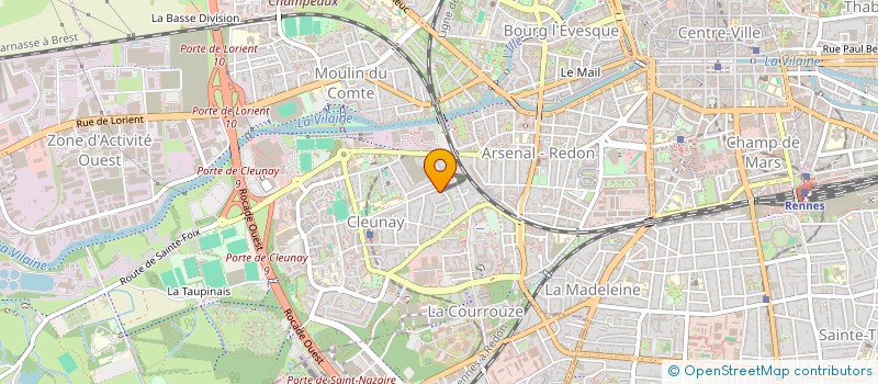 localisation de l'entreprise GERARD IMMO  RENNES