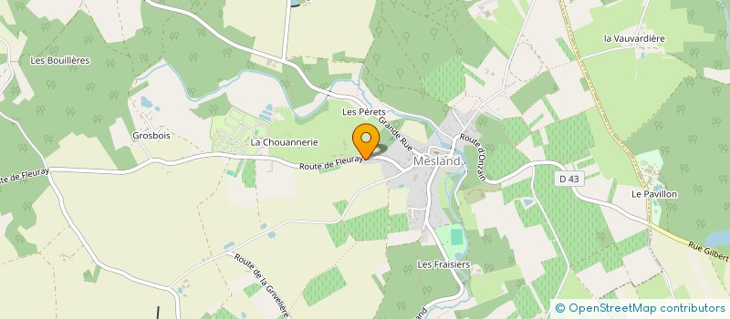 localisation de l'entreprise GERARD INDIVISION  MESLAND