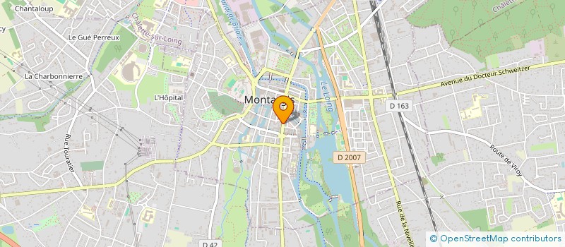 localisation de l'entreprise GERARD LEFLOND SARL à MONTARGIS