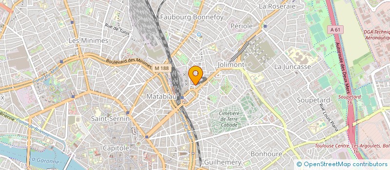 localisation de l'entreprise GERARD MONTOYA PROMOTION IMMOBILIERE à TOULOUSE