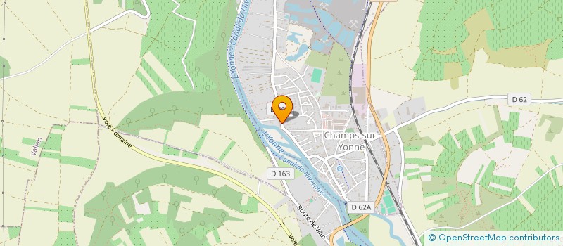 localisation de l'entreprise GERARD MULTI BRICOLAGE  CHAMPS-SUR-YONNE