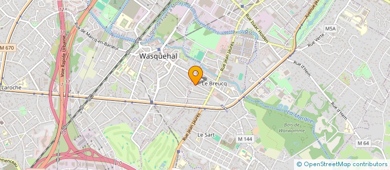 localisation de l'entreprise GERARD PALIGOT EURL  VILLENEUVE-D'ASCQ