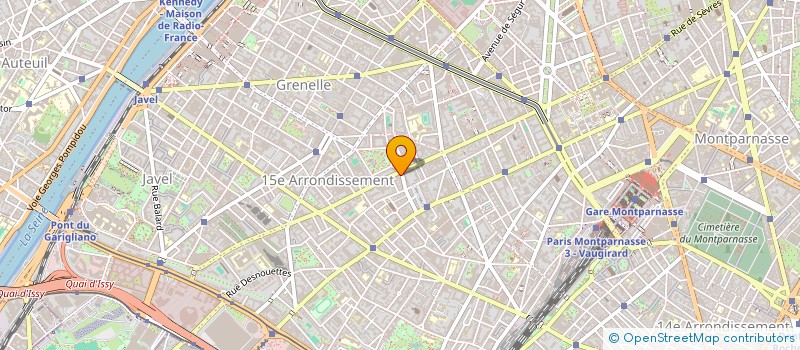 localisation de l'entreprise GERARD PAQUET ET CIE  PARIS