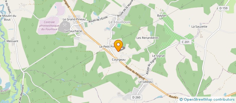 localisation de l'entreprise GERARD                        PIERR  CLERAC