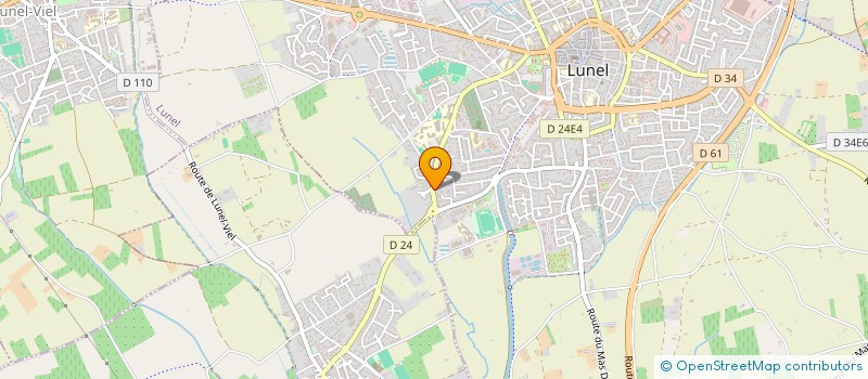 localisation de l'entreprise GERARD RAPHAEL COMALLONGA LISE INDIVISION  LUNEL