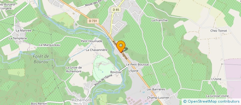 localisation de l'entreprise GERARD TASTET à VAL-DE-COGNAC