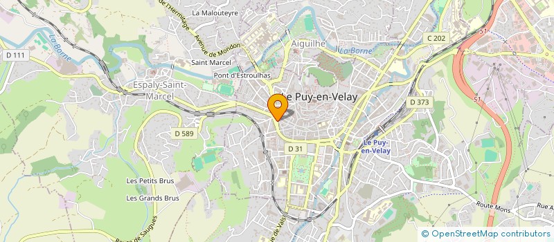 localisation de l'entreprise GERAUD JEAN ET JEAN-LOUIS à LE PUY-EN-VELAY