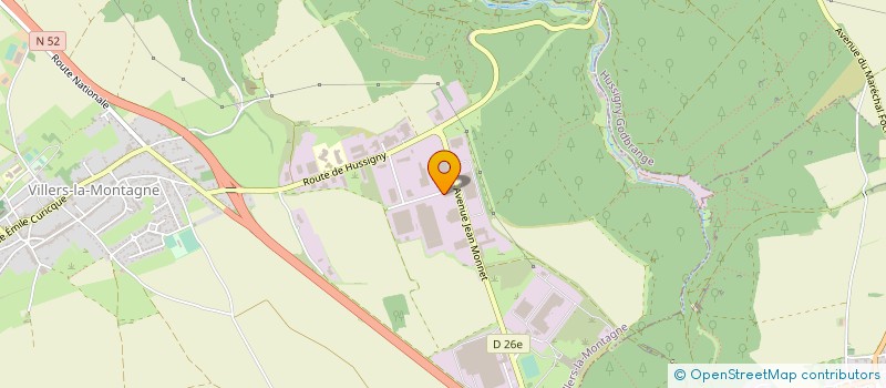localisation de l'entreprise GERAUTOBOX à VILLERS-LA-MONTAGNE