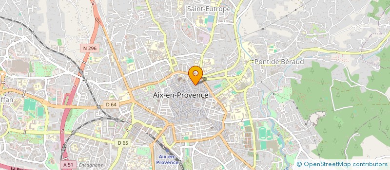 localisation de l'entreprise GERBAUDO à AIX EN PROVENCE