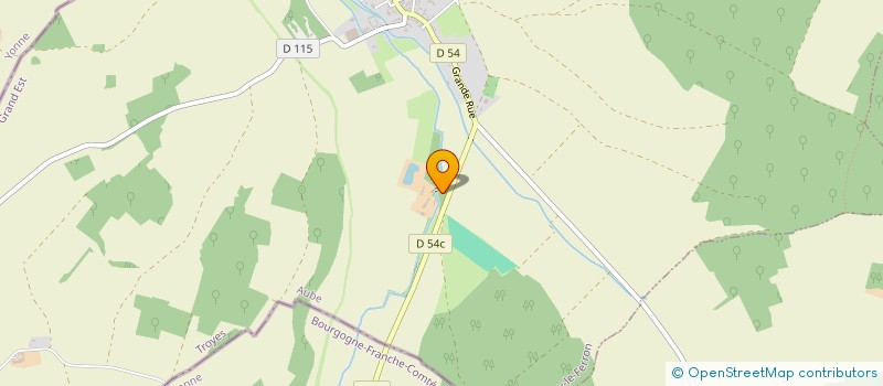 localisation de l'entreprise GERBEAUX  RIGNY-LE-FERRON