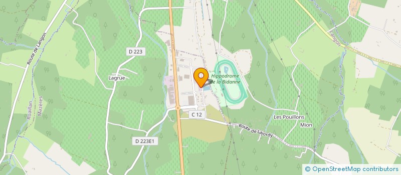 localisation de l'entreprise GERBEC ELECTRICITE GENERALE  MAZERES