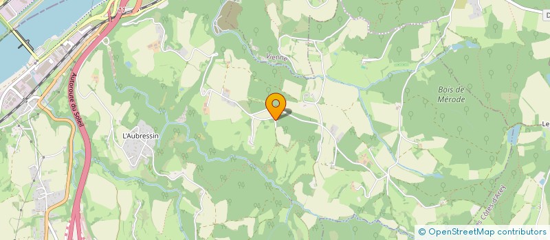 localisation de l'entreprise GERBOLLE  REVENTIN-VAUGRIS