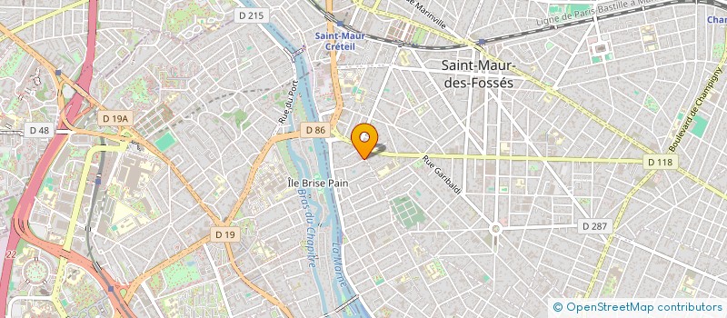 localisation de l'entreprise GERC  SAINT-MAUR-DES-FOSSES