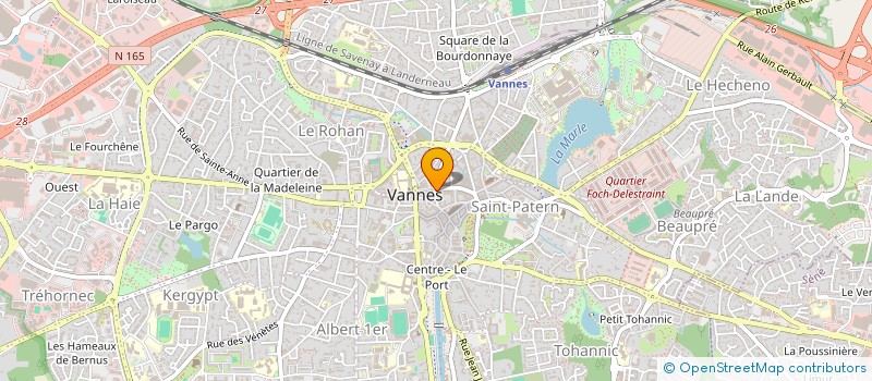 localisation de l'entreprise GERCAD à VANNES