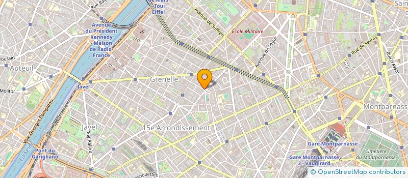 localisation de l'entreprise GERCED  PARIS