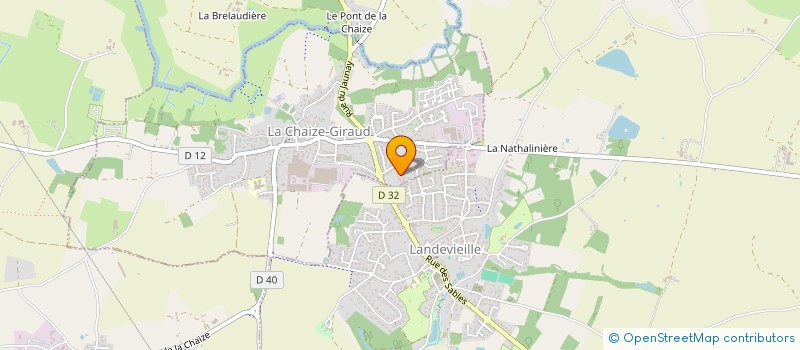 localisation de l'entreprise GERCOM  LA CHAIZE-GIRAUD