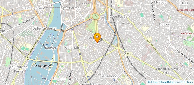 localisation de l'entreprise GERCOR 55 à TOULOUSE