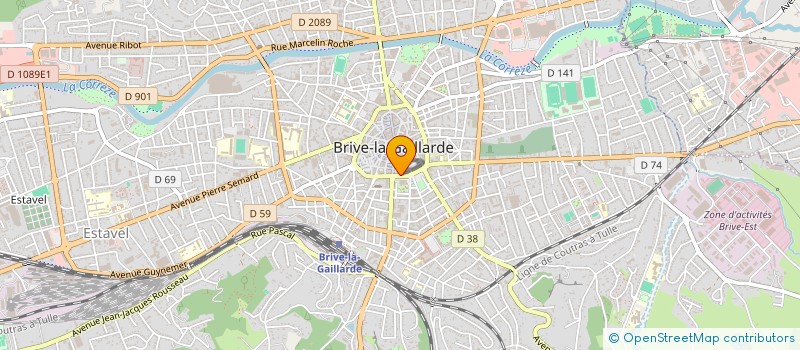 localisation de l'entreprise GERDAN à MAURIAC