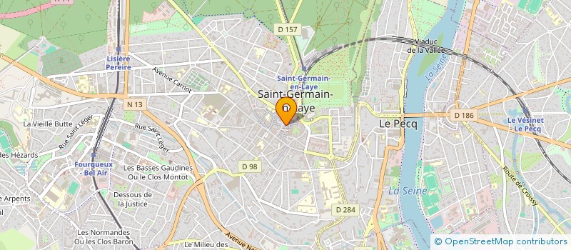 localisation de l'entreprise GERDELA  SAINT-GERMAIN-EN-LAYE