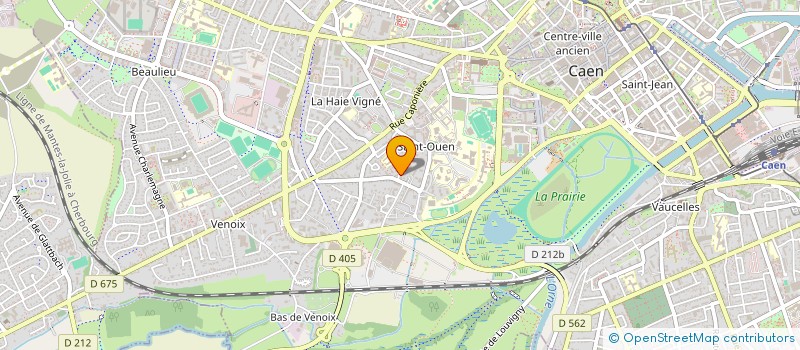 localisation de l'entreprise GERE à CAEN