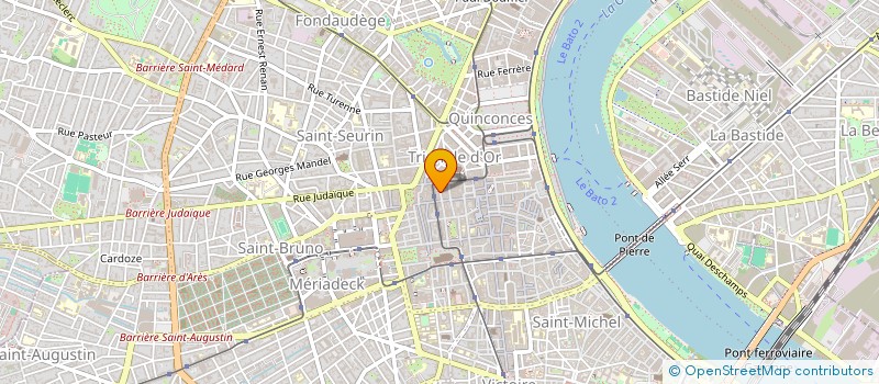 localisation de l'entreprise GERE  BORDEAUX