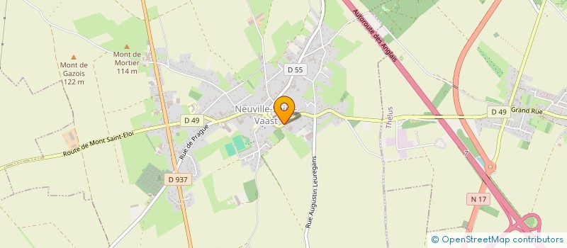 localisation de l'entreprise GERE BNB  NEUVILLE-SAINT-VAAST