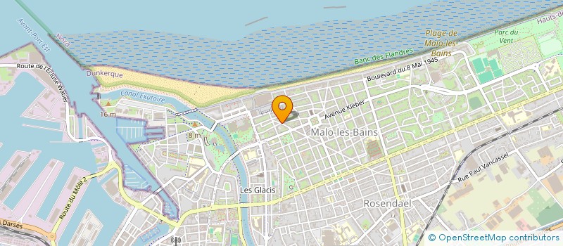 localisation de l'entreprise GERE HOME à DUNKERQUE